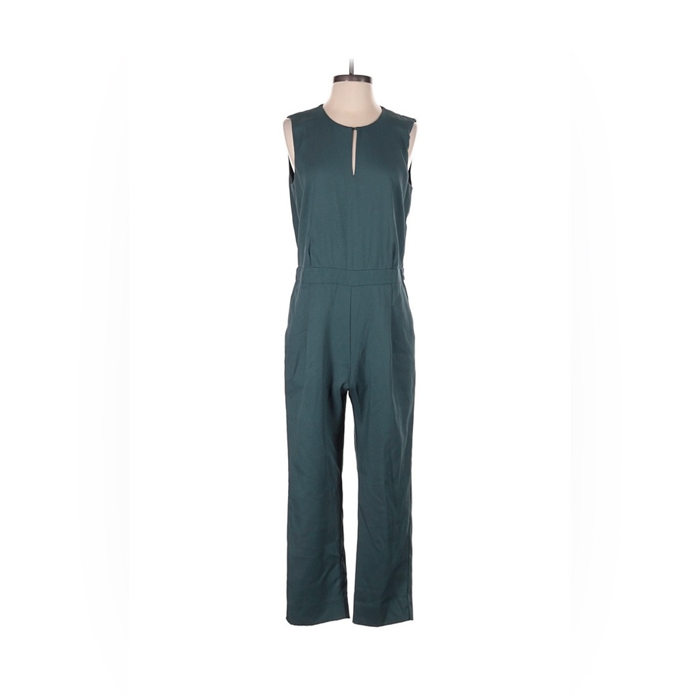 J. Crew Elegant Teal Jumpsuit